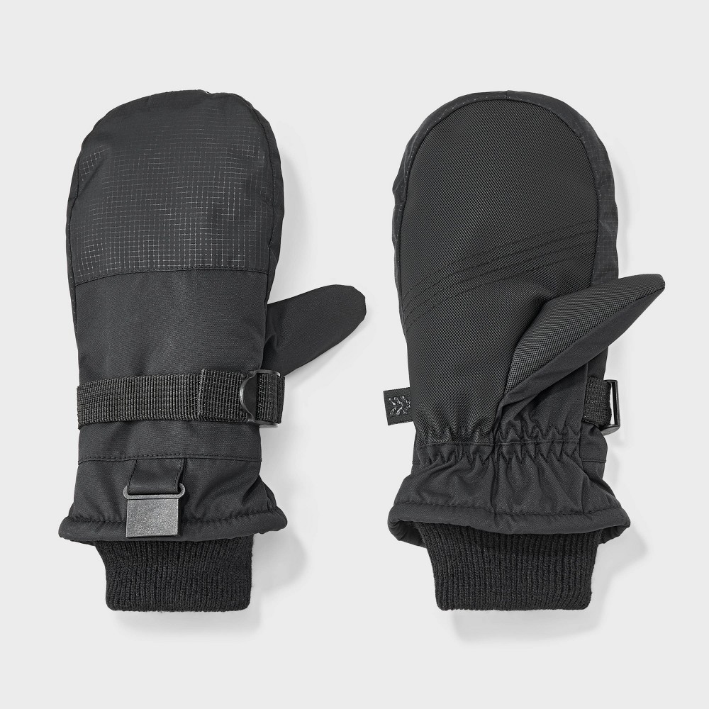 Boys' Ski Mittens - All In Motion™ Black 14-16