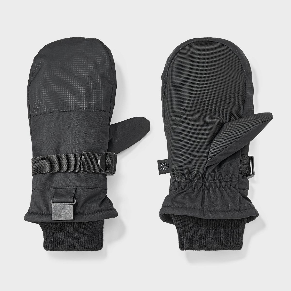 Boys' Ski Mittens - All In Motion™ Black - thumbnail 7