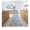 Washable Living Room Area Rug Vintage Print Non-Slip Runner Vintage Indoor Large Carpet For Bedroom Dining Room Office - 2 of 4