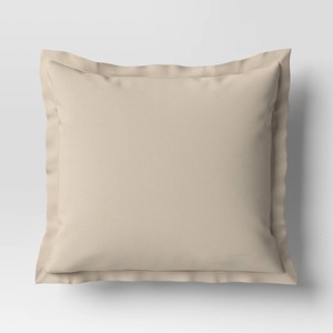 26"x25" Woven Outdoor Deep Seat Back Cushion - Threshold™ - 1 of 4