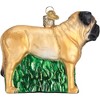 Old World Christmas Blown Glass Ornament for Christmas Tree, English Mastiff - 4 of 4