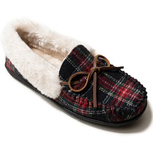 Minnetonka Women's Camp Collar Moc Moccasin Slippers - 1 of 4
