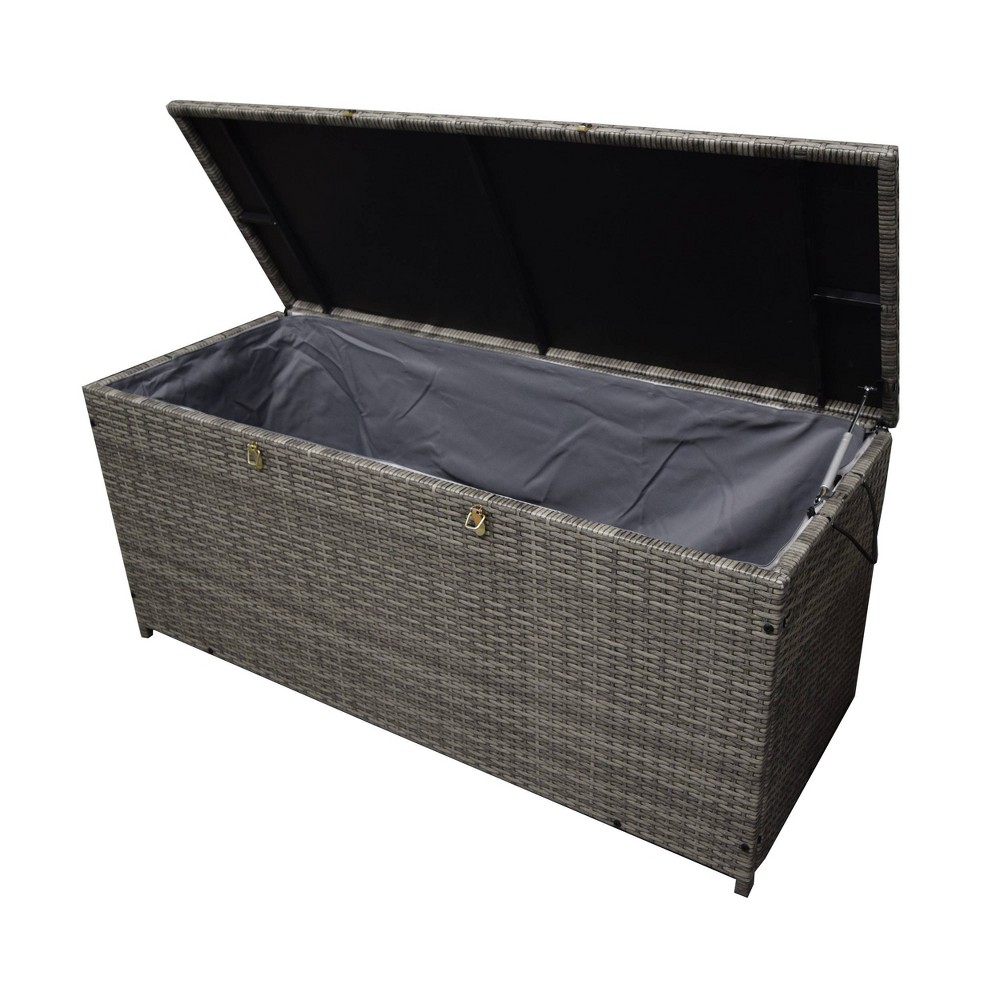 Photos - Garden Furniture Oakland Living 113 gal Patio Storage Bin - Gray