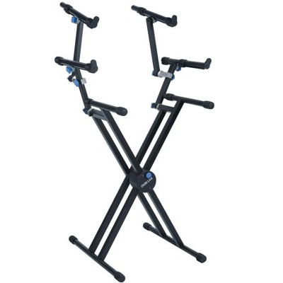 Quik Lok QL-723 Double Braced 3 Tier Keyboard Stand