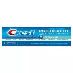 Crest Pro-Health Smooth Formula Clean Toothpaste - Mint - Trial Size - 0.85oz