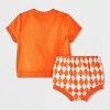 Baby Halloween Pumpkin Top & Bloomer Set - Cat & Jack™ - 2 of 4