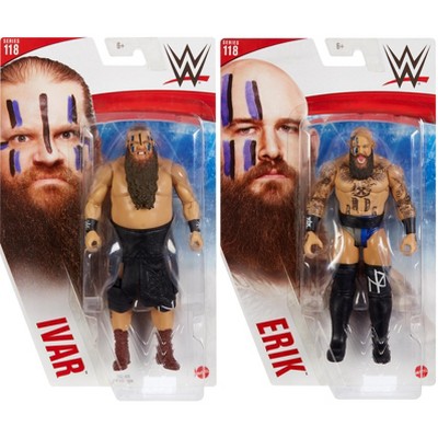 WWE Series 118 Set of 2 Package Deal Ivar & Erik Action Figures