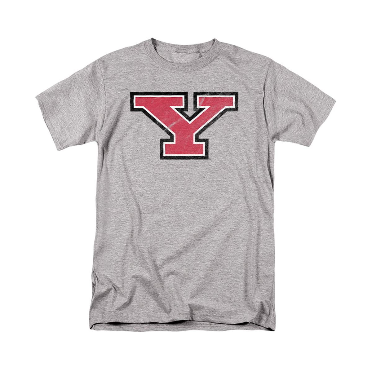 Men's Youngstown State University Official Distressed Primary T-Shirt