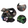 Unique Bargains Aquarium Decorations Hollow Tree Trunk Ornament Resin Fish Accessories Multicolor 4.72" Length 1 Pcs - 3 of 4