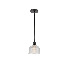 Dayton - 1 Light Cord Hung Mini Pendant In Industrial Style-9.25 Inches Tall and 5.5 Inches Wide - 1 of 1