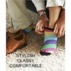 JAMES FIALLO Mens 20 Pairs Classy Extra Lightweight Elegant Monochrome Colorful Palette Low Cut/No Show Socks - 4 of 4