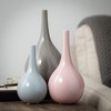 Sullivans Ceramic Vase Set of 3  10"H  9"H & 7"H - 4 of 4