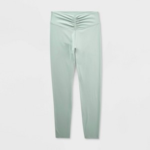 Women's Everyday Soft High-Rise 7/8 Ruched Leggings - All In Motion™ - 1 of 2