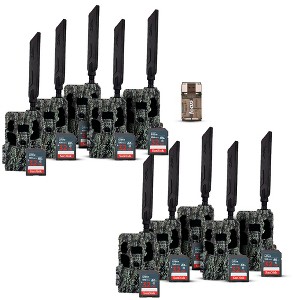 Browning Trail Camera-Pro Scout MAX HD  w/ 32 GB Memory Cards and Card Reader (10-Pack) - 1 of 4