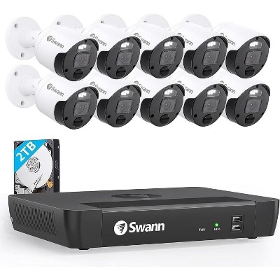 4K Master NVR Kit - 16ch NVR, 2TB, 10x 4K Cams (NHD-875WLB)