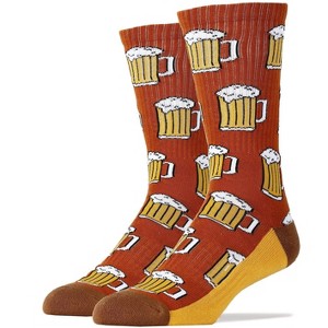 Oooh Yeah! Mens Crew Socks (Drink Me!) - 1 of 1