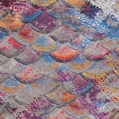 grey purple/blue gold