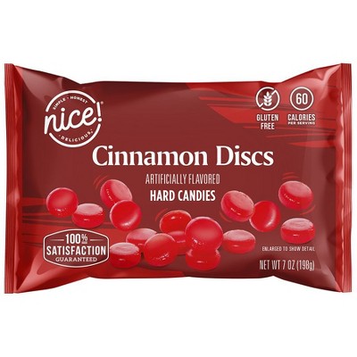 Nice Hard Candy Cinnamon, 7.0 OZ