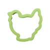 Unique Bargains Biscuit Cutter Medium Chicken-Shaped Cookie Cutter Hand Wash Stainless Steel Plastic 2.7"x2.4"1.6" 1Pcs - 4 of 4