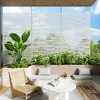 PexFix 72 in. x 47 in. Outdoor Privacy Rectangle Screen Galvanized Steel Panel Divider in White - 3 of 4