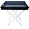 Designstyles Acrylic Folding Table, Smoke Tray with Clear, Luxurious Home Decor Essential for Versatile and Space-Saving Solutions - 4 of 4