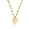 Guili 14K Gold Plated Cubic Zirconia Charm Necklace- Beautifully Crafted to Bring a Refined Sparkle and Graceful Appeal to Any Outfit. - 2 of 3