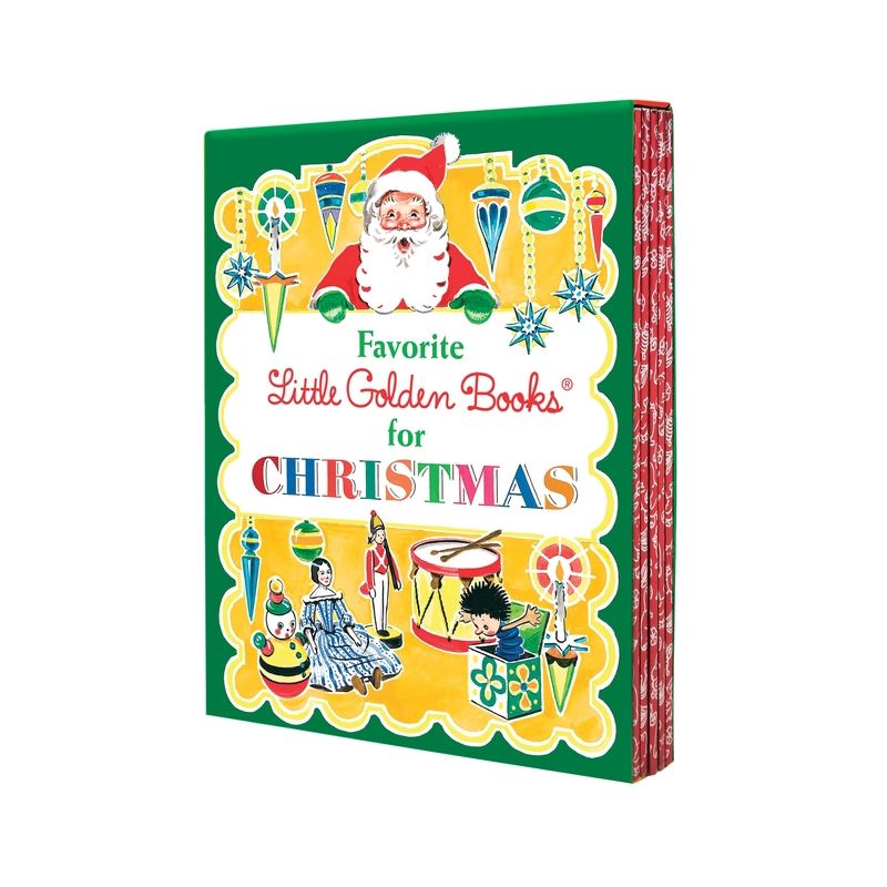Favorite Little Golden Books for Christmas 5-Book Boxed Set - by  Various (Mixed Media Product), 1 of 2