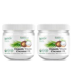 Organic Virgin Coconut Oil, 17 fl oz (500 ml) - by Food To Live - 1 of 4