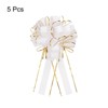 Unique Bargains Christmas Wedding Car Basket Gift Wrapping Big Pull Bow 5 Pcs - 3 of 4