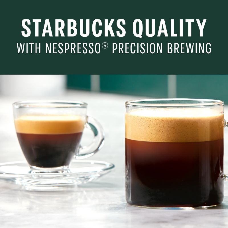 Starbucks by Nespresso Original Line Pods Light and Dark Roast Coffee Variety Pack - 24ct, 4 of 9