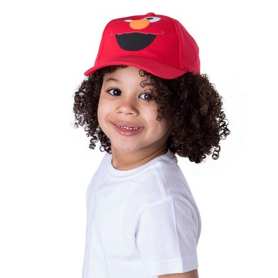 Elmo Boys Baseball Hat for Ages 2-4, Kids Baseball Cap - image 2