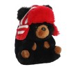 Aurora Mini Blake Black Bear Rolly Pet Festive Stuffed Animal Black 4" - 2 of 4