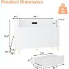 Jojoka 6/8 Drawer Dresser for Bedroom, Wide Wood Chest of Drawers with Storage, TV Stand Dresser for Living Room, Entryway, or Hallway - 3 of 4