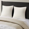 Gracie Mills Johnny Farmhouse Chic Cotton Quilted Euro Sham - 2 of 4