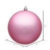 Vickerman Pink Ball Ornament - 2 of 4