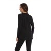 Women's Wrinkle Free Drop Neck Blouse - ANGEL - 3 of 4