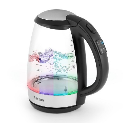 Aroma 1.7-Liter Stainless Steel Digital Electric Kettle