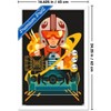 Trends International Star Wars: Heroic Gestures - Luke Skywalker and R2-D2 Framed Wall Poster Prints - 3 of 4