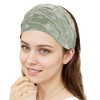 Unique Bargains Women's Floral Lace Wide Headband 1 Pc - 4 of 4
