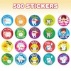 ArtCreativity Assorted Dental Sticker Rolls (500 Dental Themed Stickers) - 2 of 4