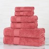 Modern Solid Classic Luxury Egyptian Cotton Towel Set by Blue Nile Mills - 2 of 4
