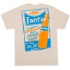 Men's Fanta Fantastic Flavor Vintage Advertisement Graphic T-Shirt 2X-Large Natural - 4 of 4
