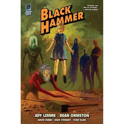 Black Hammer Library Edition Volume 1 - by  Jeff Lemire (Hardcover)