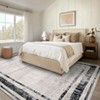 Large Washable Rug 9x12 Modern Border Rug Soft Thin Low Pile Floor Carpet, Non Shedding & Non Slip, Indoor Foldable Printed Accent Mat for Open Floor - 2 of 4