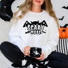 Simply Sage Market Women's Graphic Sweatshirt Scary Mode Bat - 2 of 4