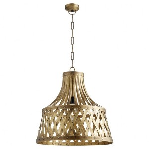 Quorum Lighting 1 - Light Pendant in  Artisans Brass - 1 of 1