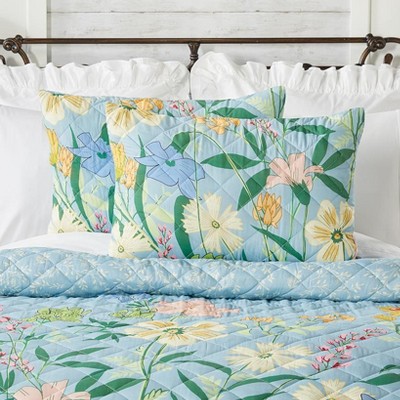 Spring Willow Square Accent Pillow
