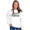 Classic Merry Christmas Mistletoe Sweatshirt for Men or Women Brisco Brands - 3 of 4
