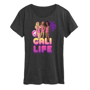 Women's - Barbie - Cali Life Short Sleeve Graphic T-Shirt - 1 of 4