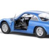 1969 Alpine A110 1600S Blue Alpine Metallic 1/18 Diecast Model Car by Solido - 3 of 4